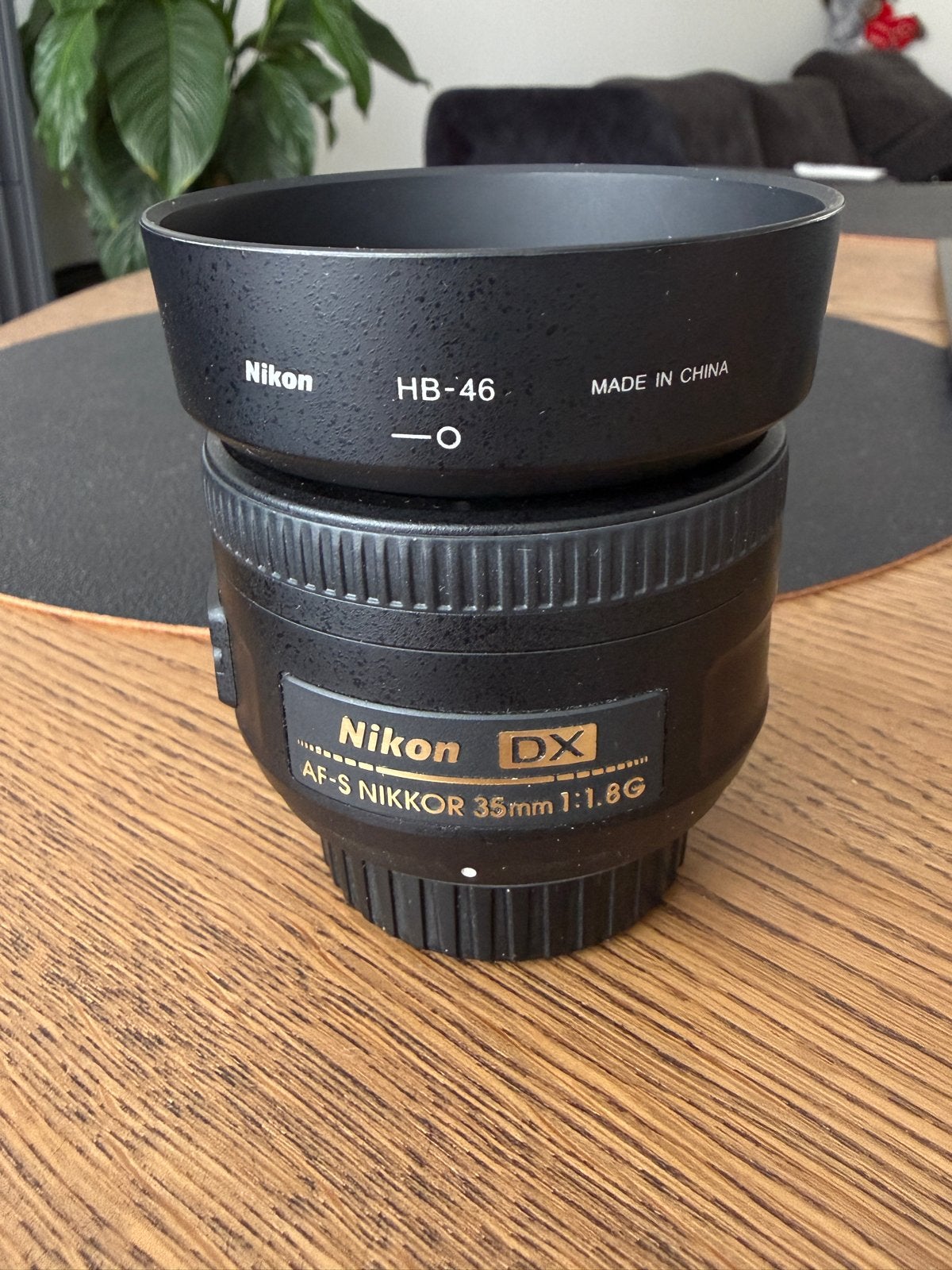 Nikon AF-S NIKKOR 35 mm f/1,8G, TV, Hi-fi & Vidéo, Photo | Lentilles & Objectifs, Enlèvement ou Envoi, Comme neuf, Nikon