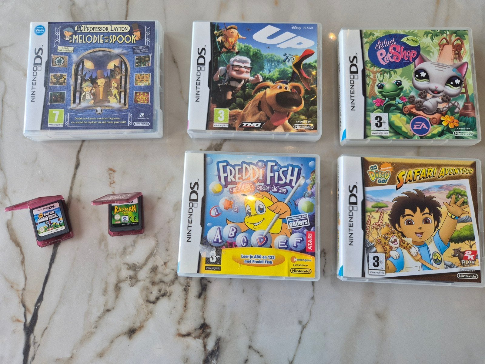 7 Nintendo DS games, Games en Spelcomputers, Ophalen of Verzenden, Gebruikt