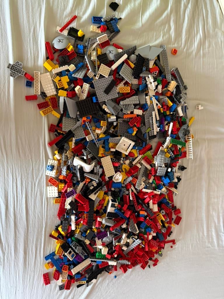 Grote LEGO bundel Star Wars + Technic +4kg bulk +minifiguren, Gebruikt, Star Wars, Lego, Ophalen of Verzenden