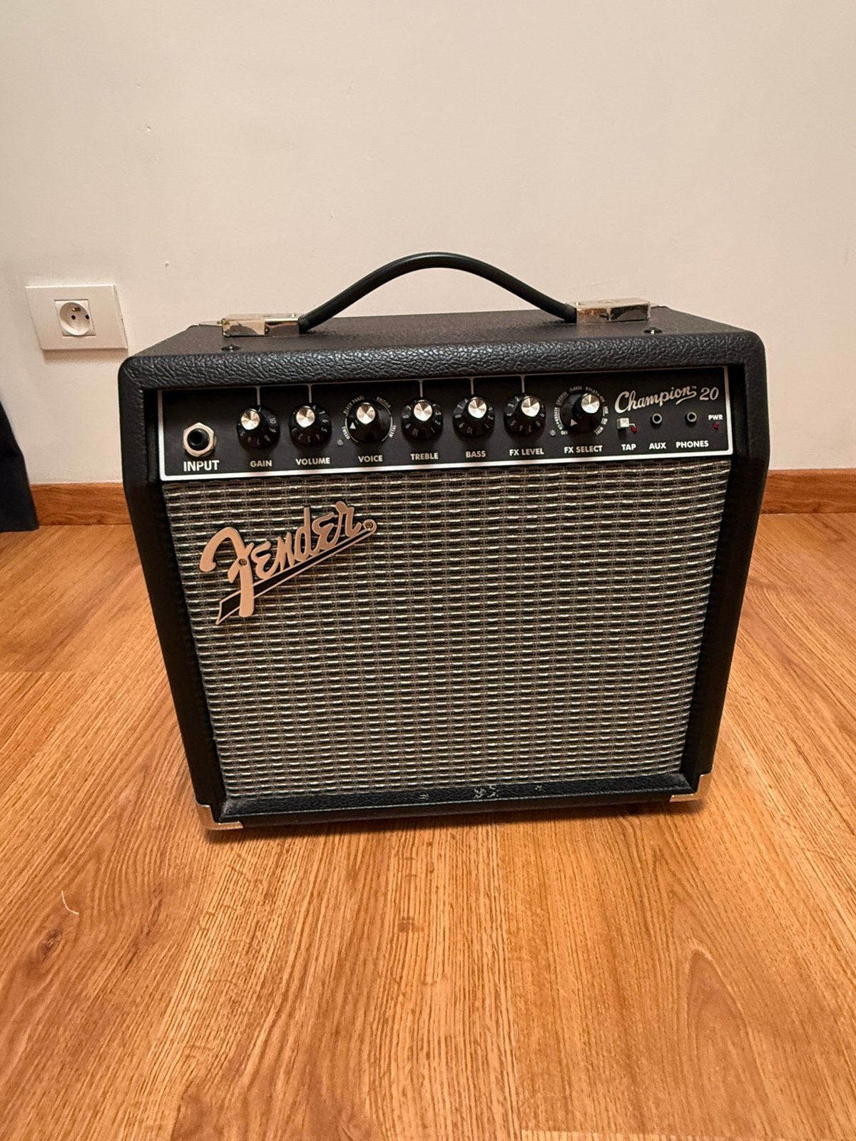 Fender Champion 20 versterker gitaar met kabel, Musique & Instruments, Amplis | Basse & Guitare, Enlèvement, Utilisé, Guitare