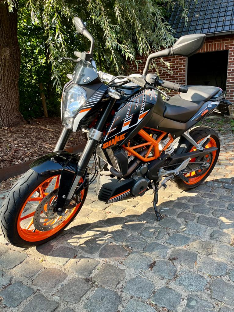 KTM DUKE 390, 390 cc, Gebruikt, Particulier, Minimaal motorrijbewijs A2