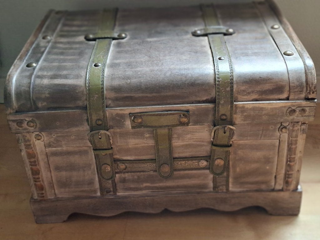 Deco kist, Huis en Inrichting, Woonaccessoires | Kisten, Ophalen, Zo goed als nieuw
