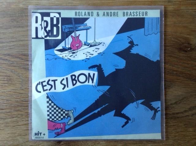 single roland & andre brasseur, Cd's en Dvd's, Vinyl Singles, Beschermende buitenhoes, Fotohoes, Originele persing, Rock en Metal