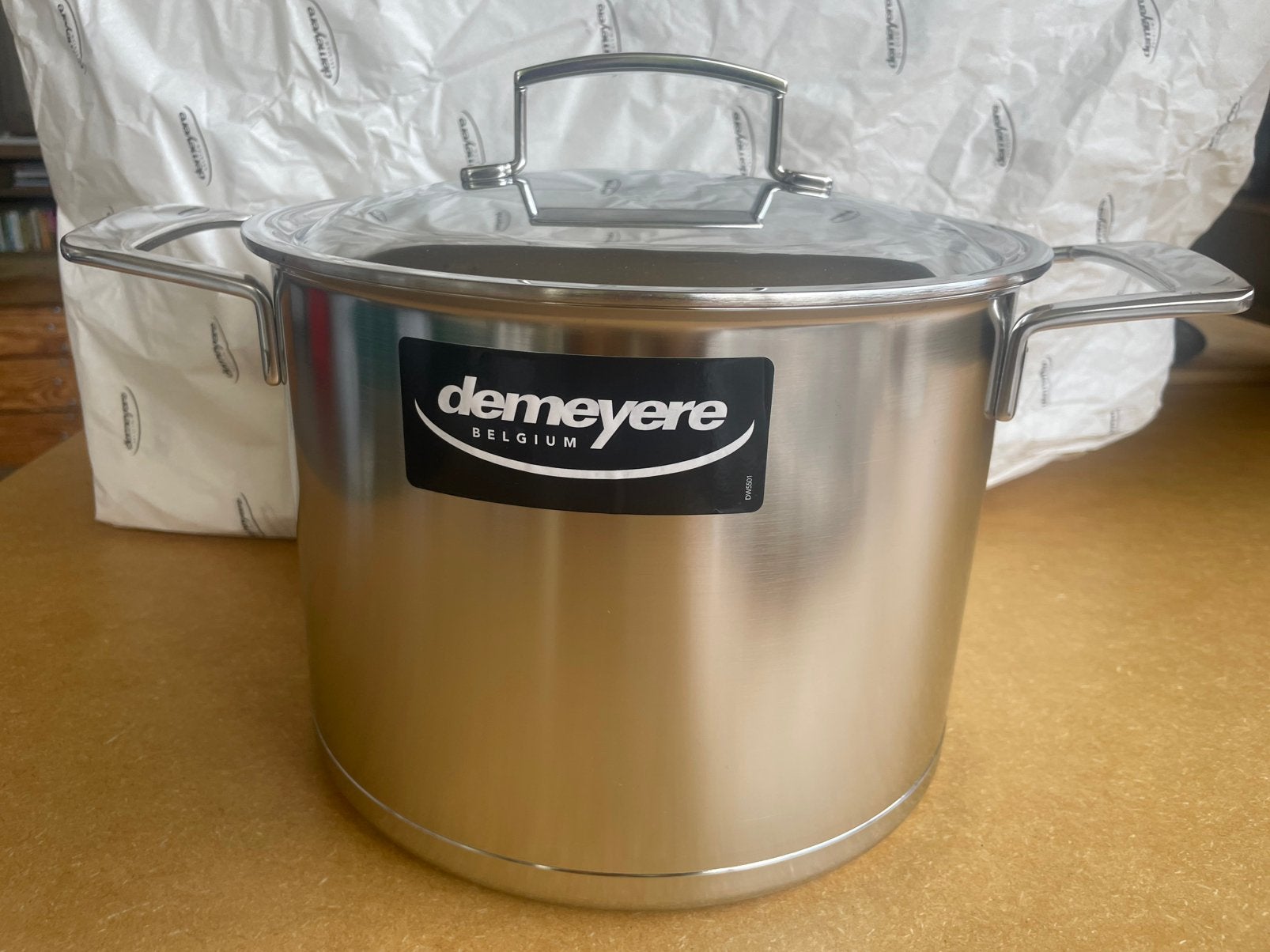 Demeyere inductie kookpot 7.5liter, Ophalen, Nieuw, Demeyere
