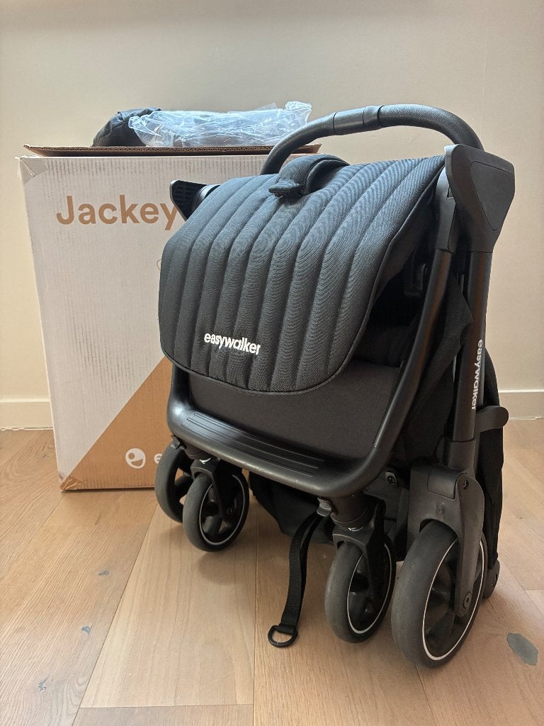 Buggy EASYWALKER JACKEY 2 - met alle accessoires, Kinderen en Baby's, Buggy's, Ophalen, Zo goed als nieuw, Overige merken, Regenhoes