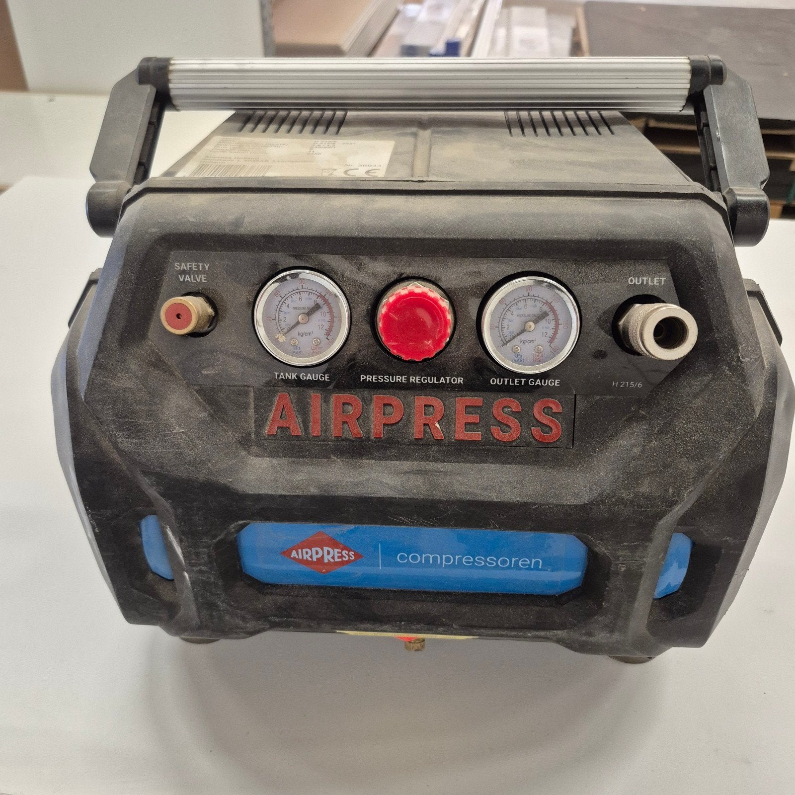 compressor, Doe-het-zelf en Bouw, Ophalen