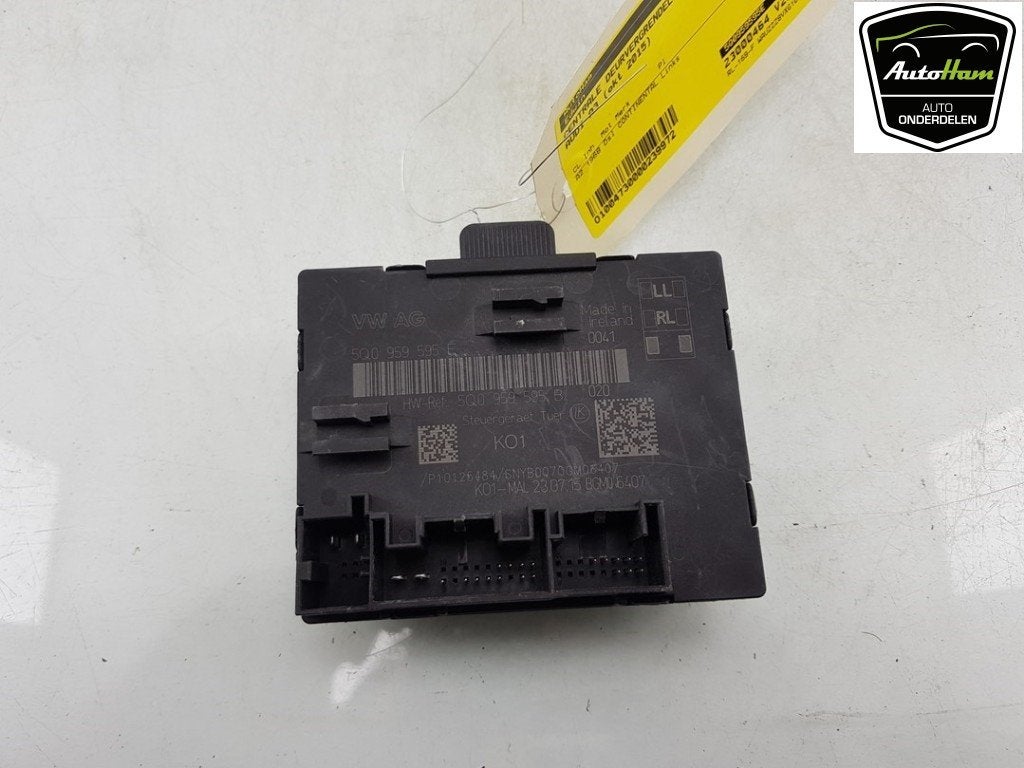 COMPUTER CENTRALE VERGRENDELING A3 Limousine (8VS / 8VM), Gebruikt, Audi, Continental AG, Continental-Plaza 1
30175  Hannover, DE