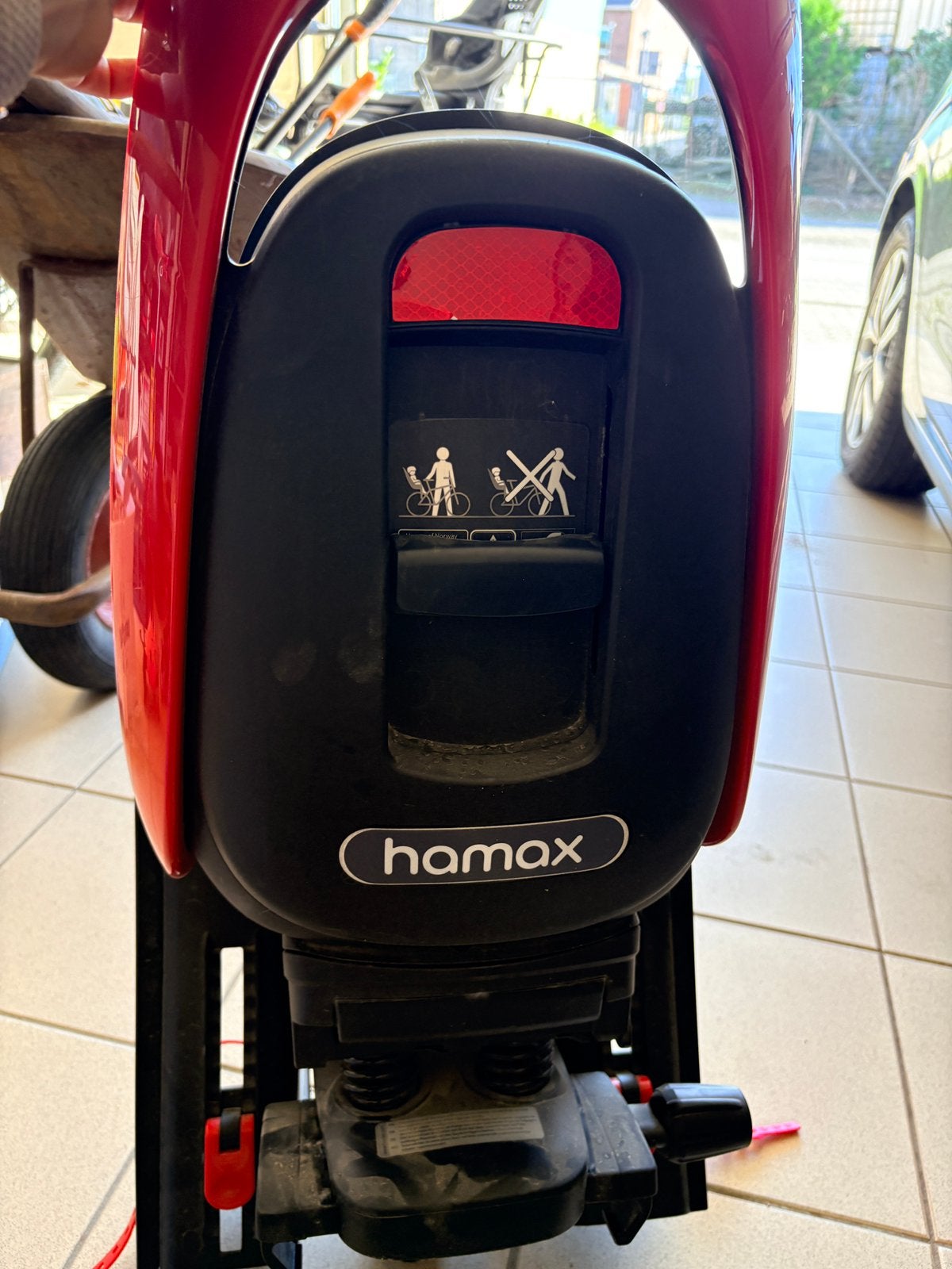Hamax Caress X1 Kinderzitje, 0 à 18 kg, Repose-pieds, Enlèvement, Utilisé