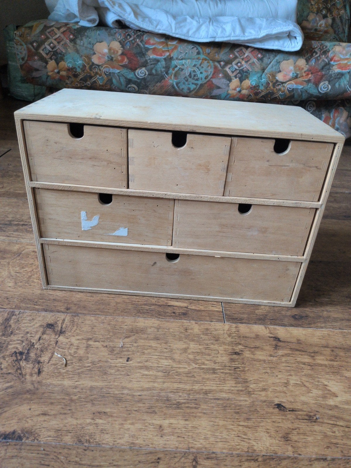 rangement 6 tiroirs en bois, Bricolage & Construction, Moins de 35 cm, Enlèvement, Utilisé, Moins de 50 cm