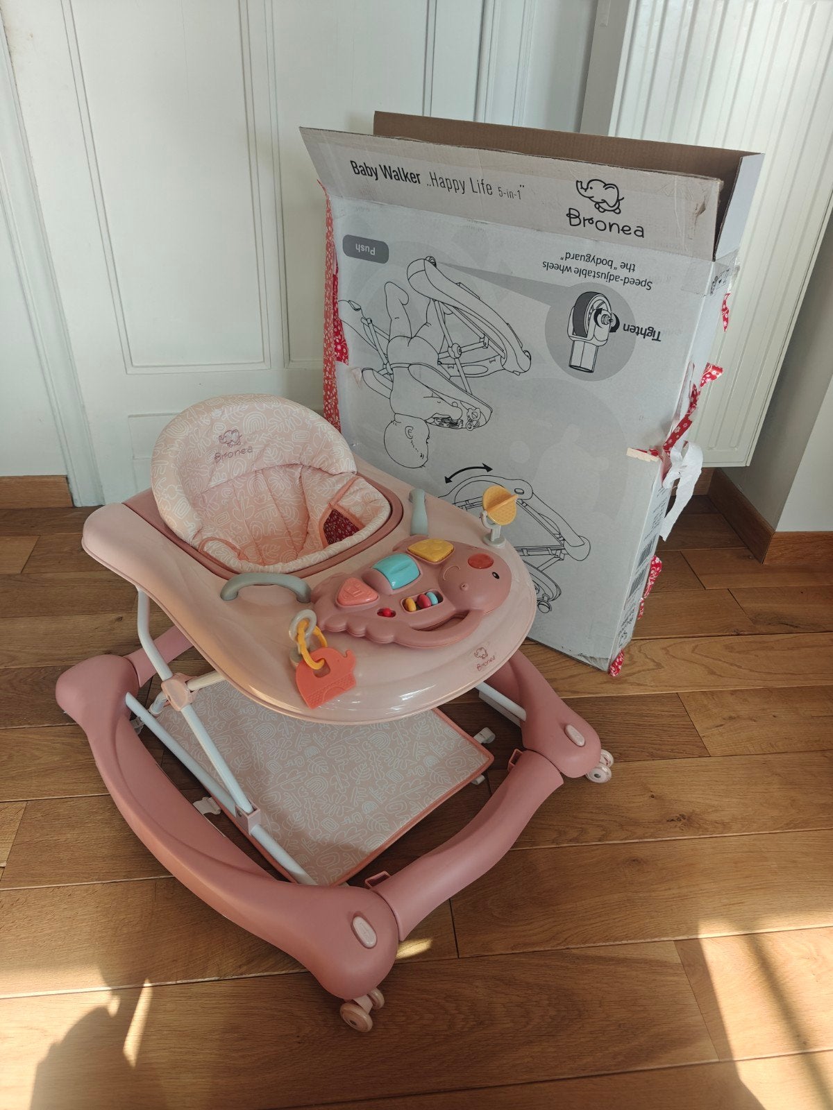 Trotteur pour bébé 5 en 1 Bronea, Enlèvement ou Envoi, Neuf, Avec lumière