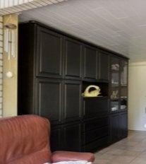 Wandkast, Huis en Inrichting, Ophalen, 250 tot 300 cm, Gebruikt, 200 cm of meer