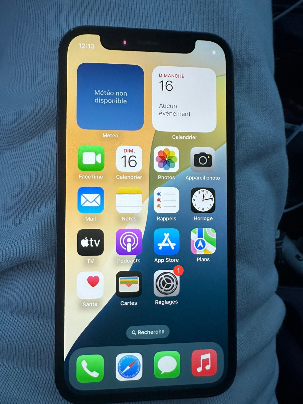 iPhone 12 mini, 64 giga blauw in goede staat!, 75 %, Ophalen of Verzenden, Zo goed als nieuw, 64 GB
