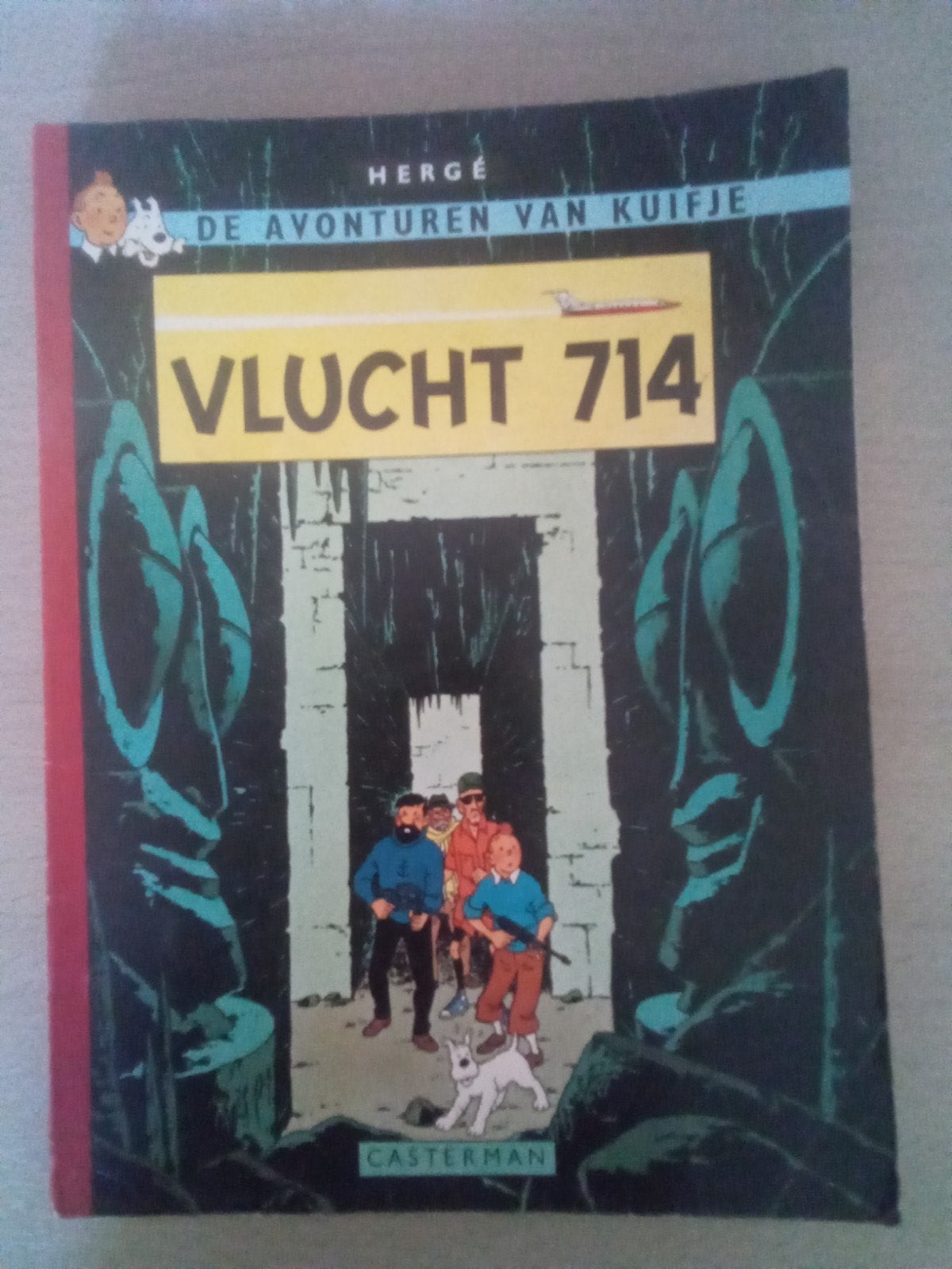 Kuifje Vlucht 714 (1969), Boeken, Ophalen of Verzenden