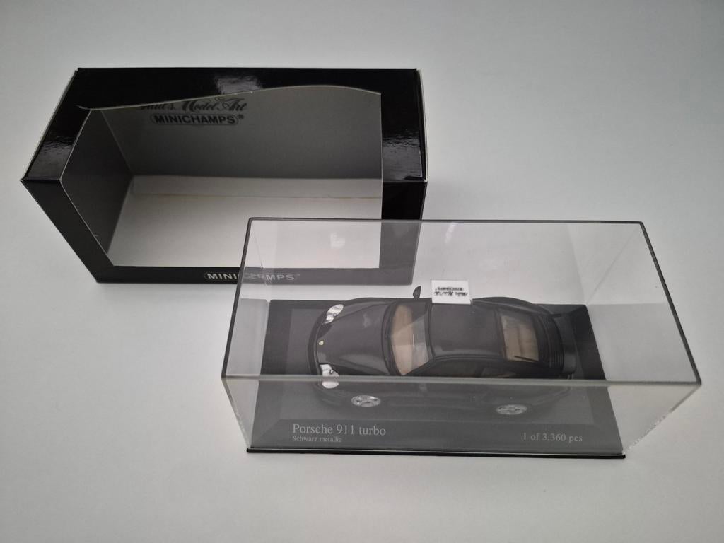 Minichamps 1/43 Porsche 911 Turbo 430 069209, Ophalen of Verzenden, Zo goed als nieuw, Auto, MiniChamps