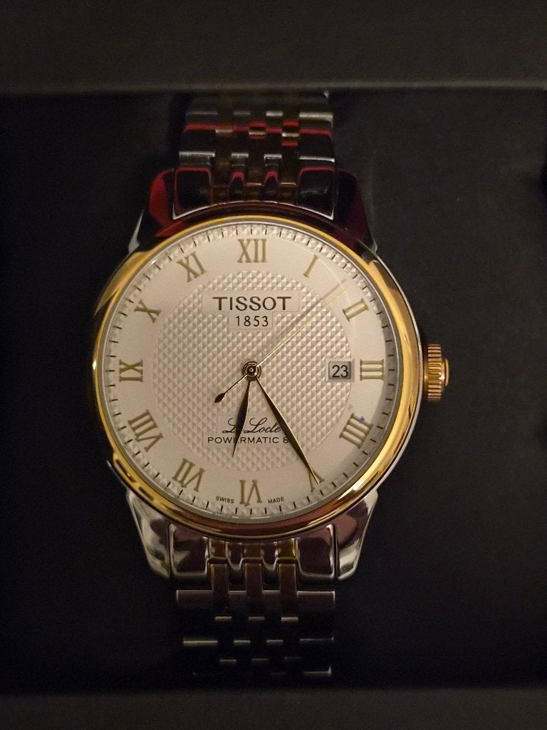 Tissot Le Locle automatisch horloge, Handtassen en Accessoires, Horloges | Heren, Overige merken, Staal, Staal, Polshorloge