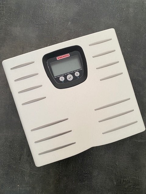 Personenweegschaal, Elektronische apparatuur, Ophalen, Gebruikt, Personenweegschaal, Digitaal