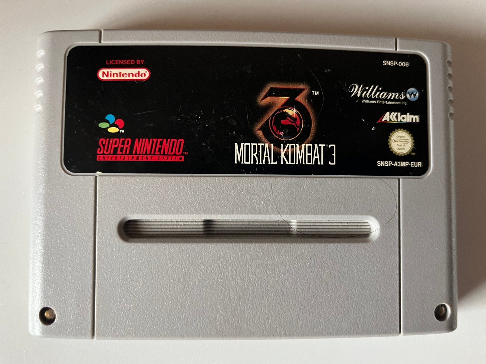Mortal Kombat 3, Enlèvement, Comme neuf