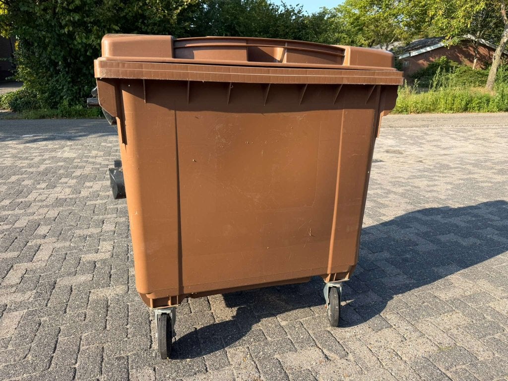 Kunststof rolcontainer 770 liter Direct leverbaar container, Niet ingevuld, Kunststof, Gebruikt, Niet ingevuld