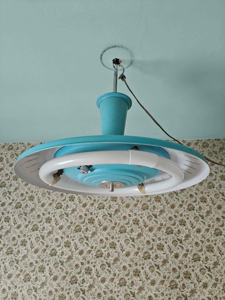 Luchter vintage, Huis en Inrichting, Ophalen, Gebruikt, Vintage
