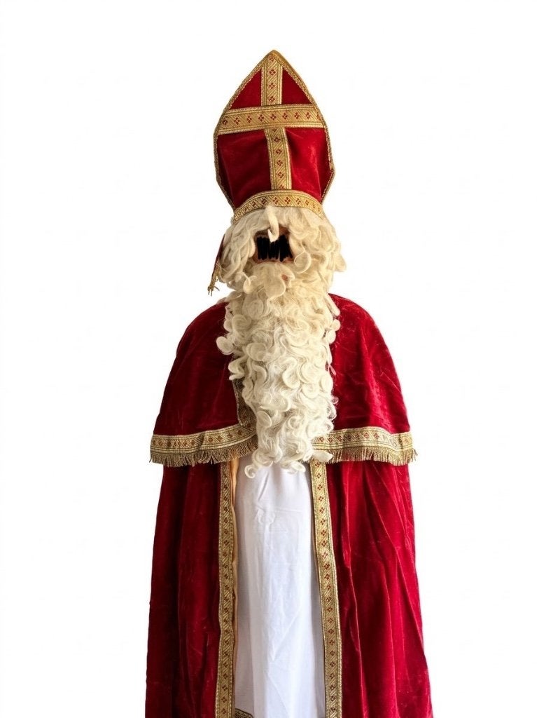 Sinterklaas pak van super kwaliteit (met pieten pakken), Ophalen, Gebruikt