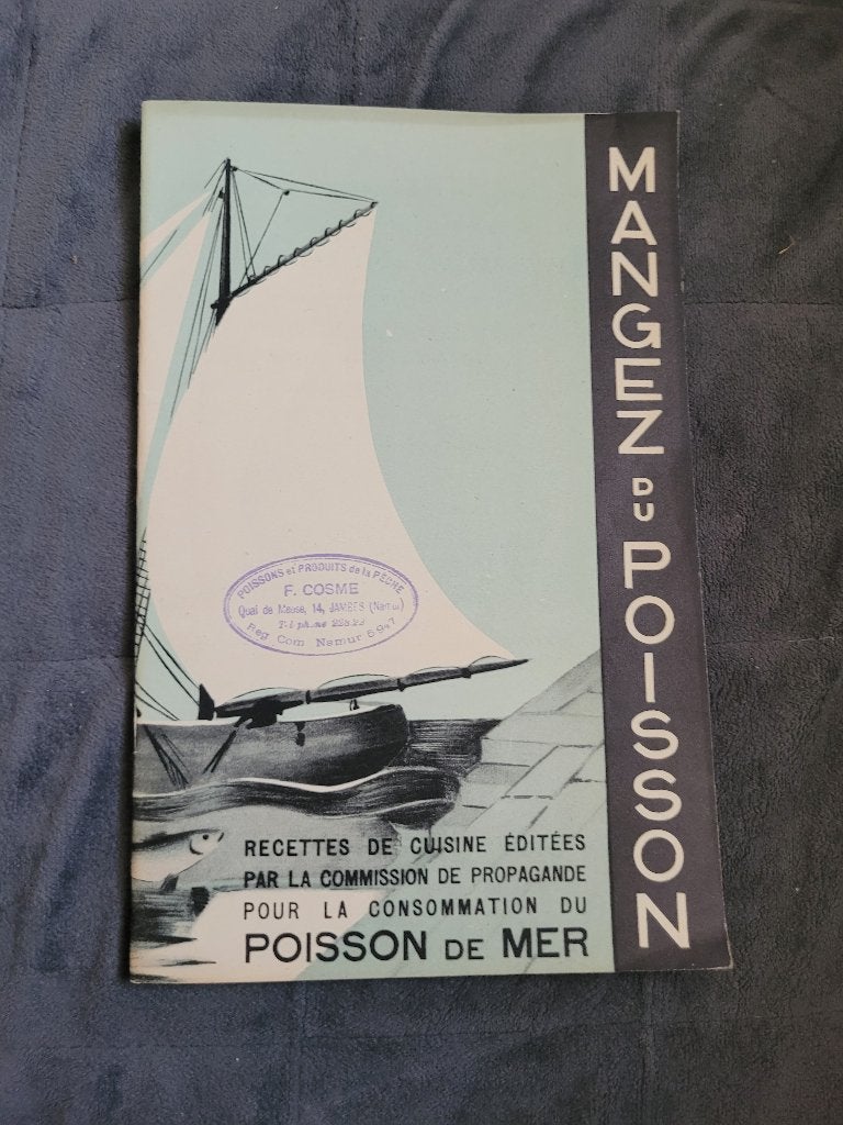 Oud boek, 1935, vispropaganda, België, Ophalen of Verzenden, Zo goed als nieuw, Overige typen