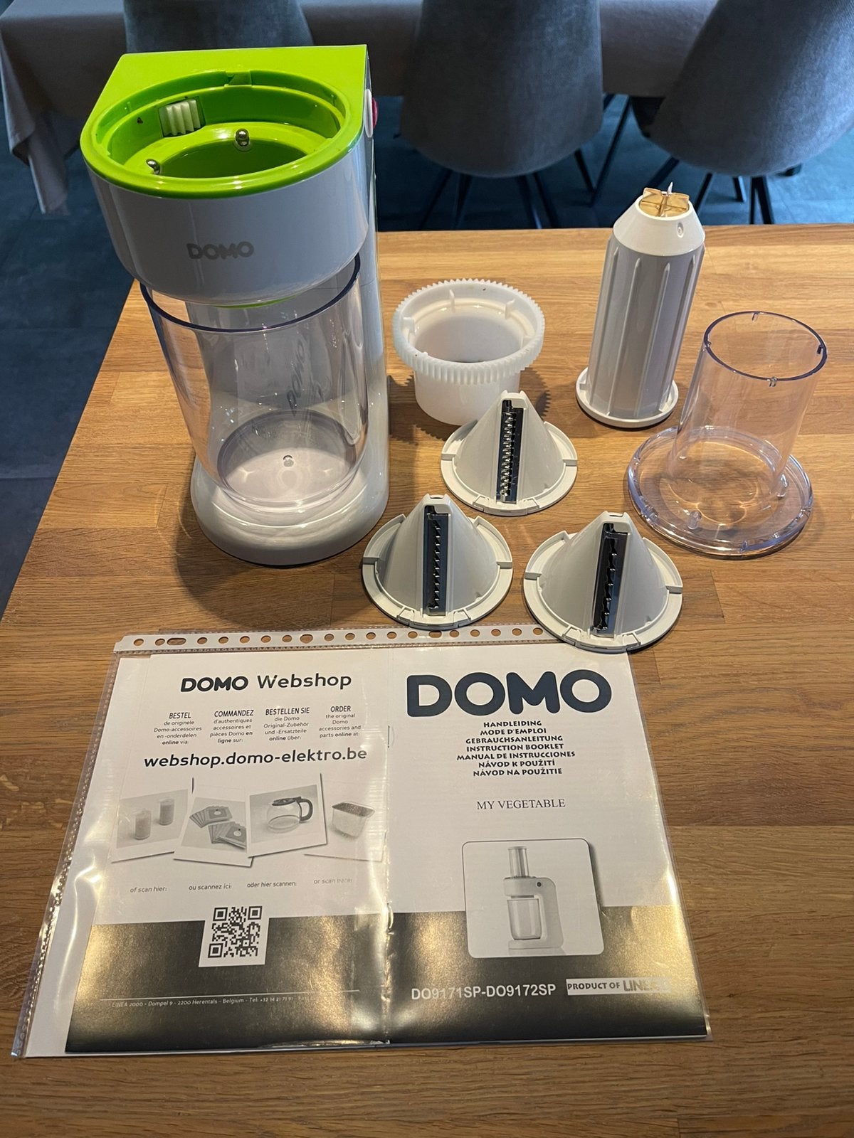Domo My Vegetable - groentesnijder - spiraal, Elektronische apparatuur, Ophalen of Verzenden, Gebruikt