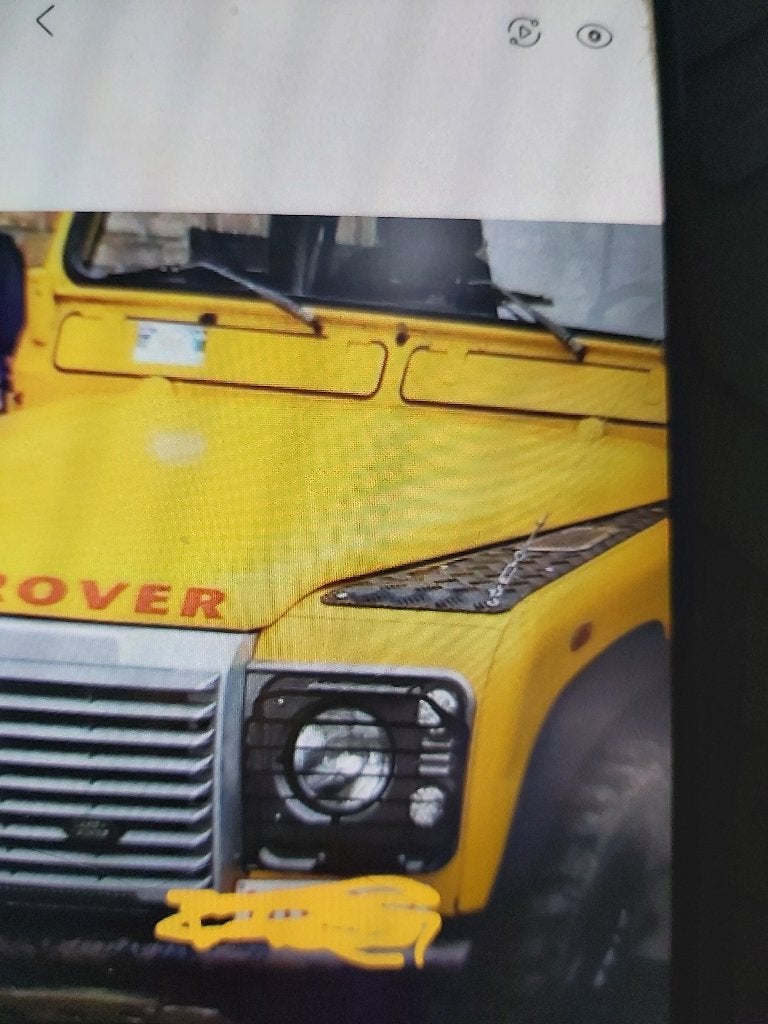 Capuchon Defender, Ophalen, Gebruikt, Voor, Land Rover