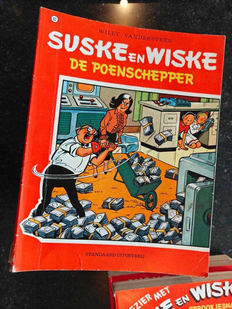Suske en Wiske strips - veel nummers, Enlèvement
