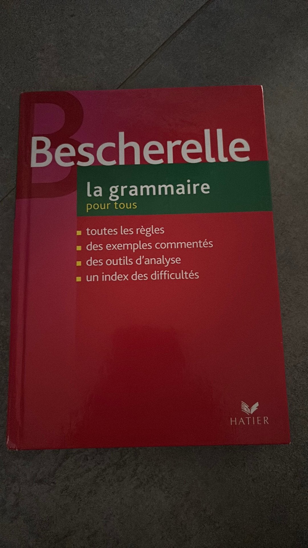 Bescherelle la grammaire pour tous, Enlèvement, Comme neuf, Français