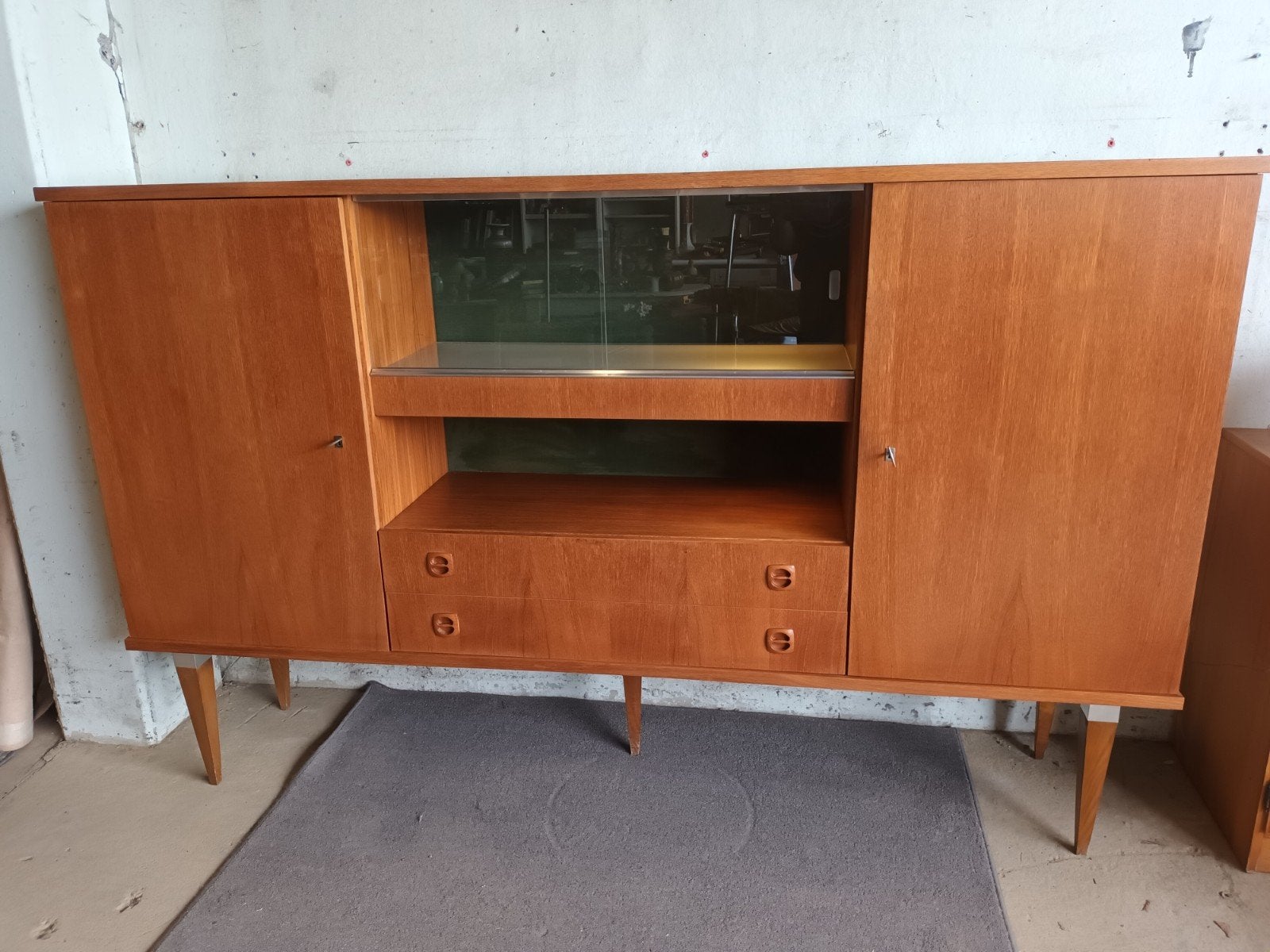 Vintage Mid-Century Highboard (Jaren '60), Enlèvement, ###, ###, ###