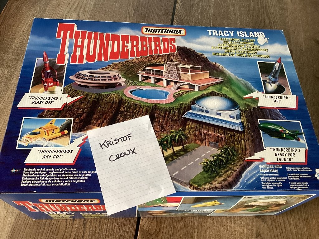 THUNDERBIRDS Tracy Island Matchbox., Ophalen of Verzenden, Zo goed als nieuw
