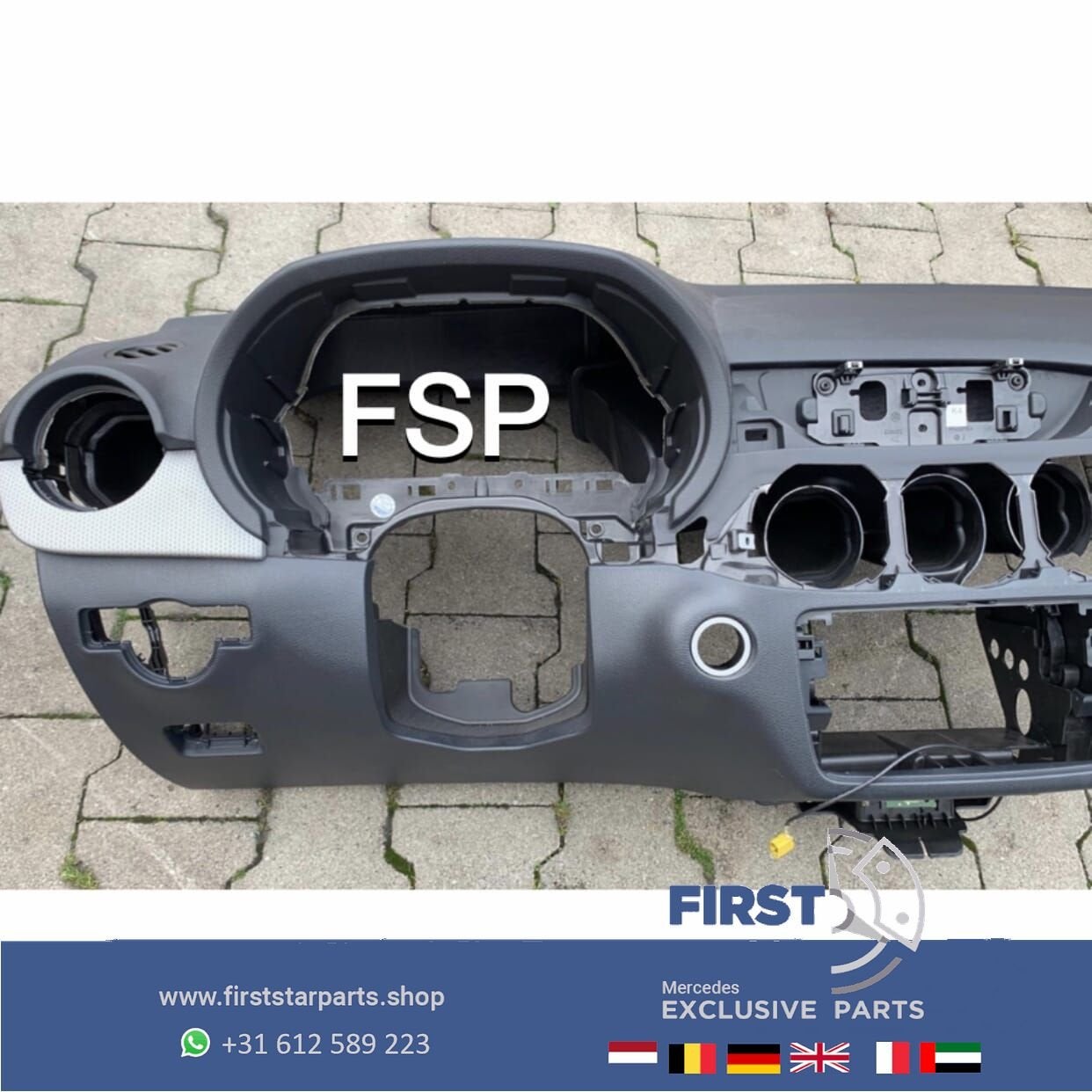 W242 W246 B KLASSE DASHBOARD origineel Mercedes 2012-2018, Auto-onderdelen, Gebruikt, -, Ophalen of Verzenden, -