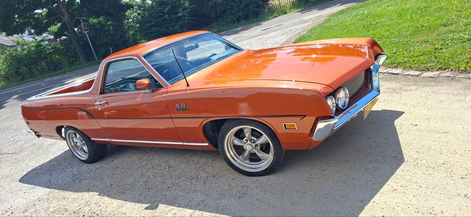 FORD RANCHERO 1972 5000CM3 V8 OLDIMERS restaurer complètemen, Enlèvement ou Envoi