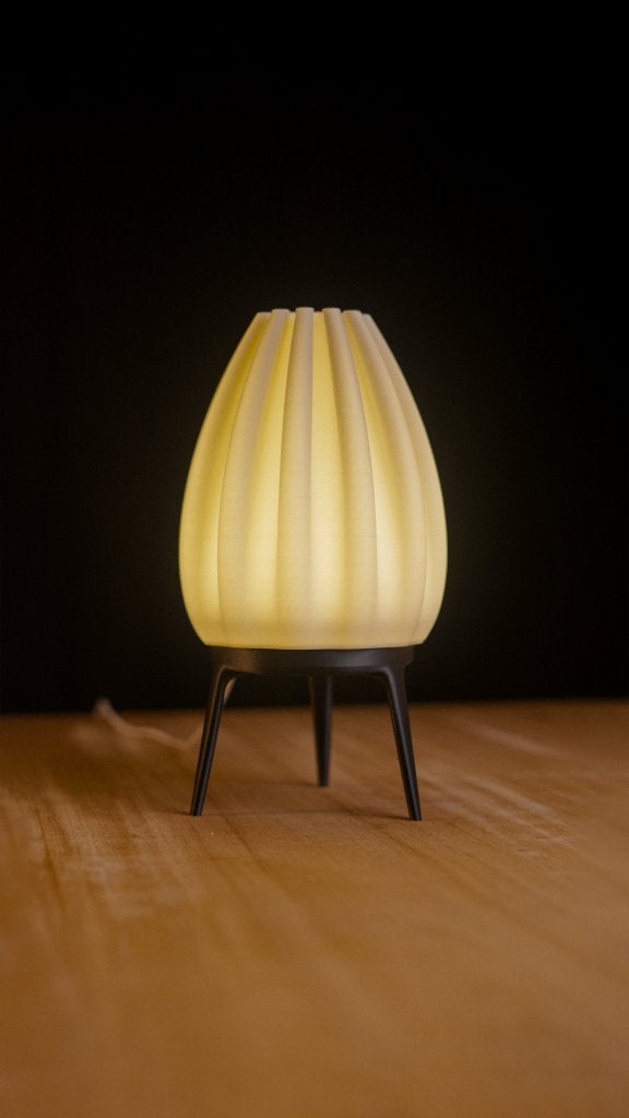 Tafellamp Dryft, Kunststof, 24 cm, Nieuw, Ophalen of Verzenden
