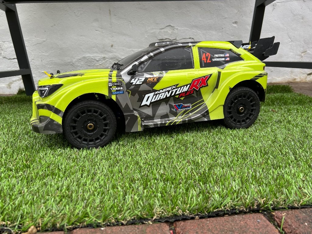 Quantum rx flux 1/8, Gebruikt, Auto offroad, RTR (Ready to Run), Schaal 1:8