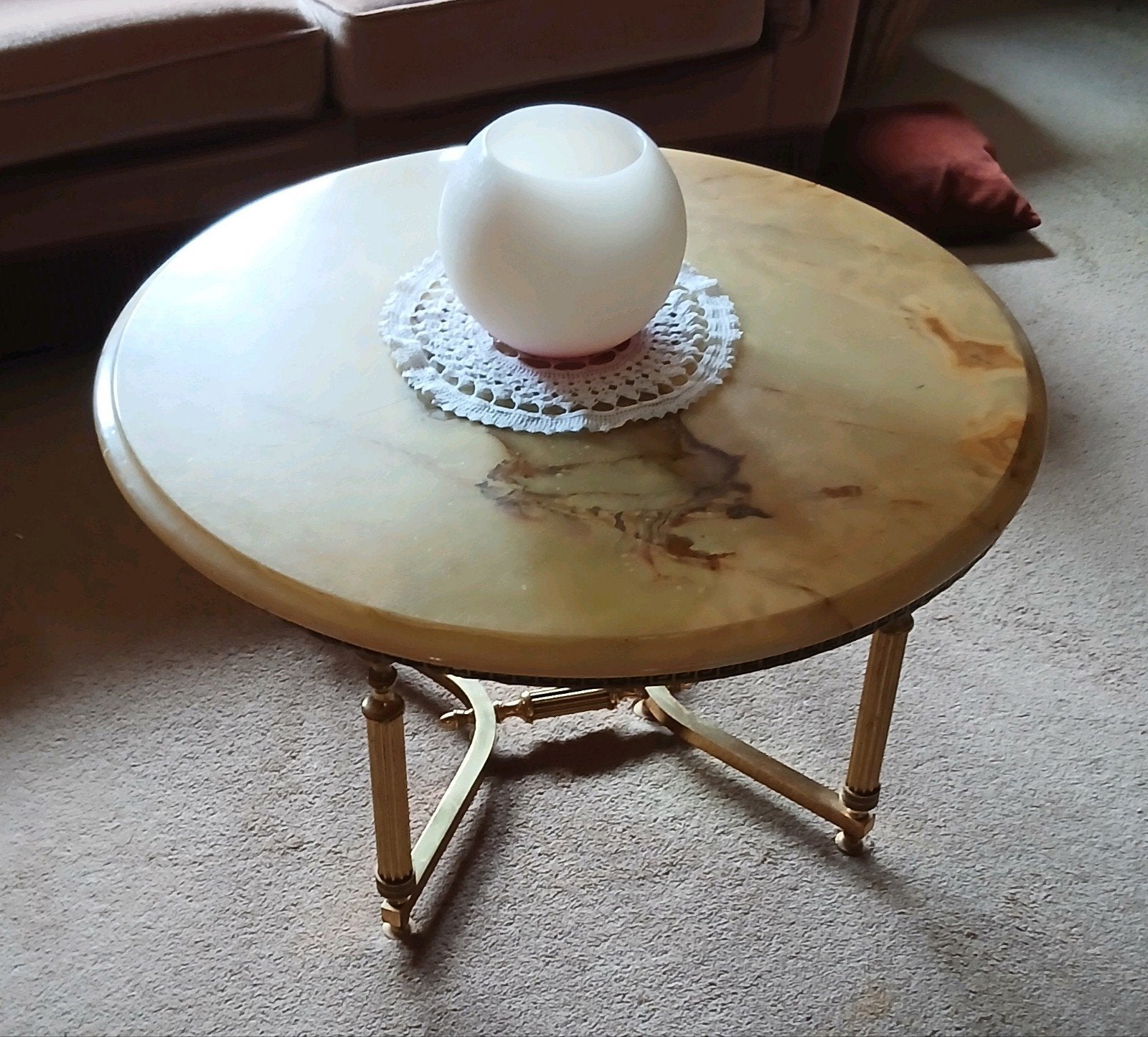 Vintage Hollywood Regency Salontafel, Ophalen
