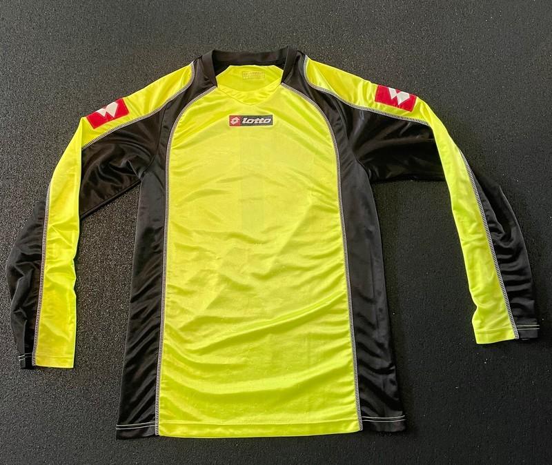 Lotto keepersshirt fluo geel, Maat L, Ophalen of Verzenden, Gebruikt, Shirt