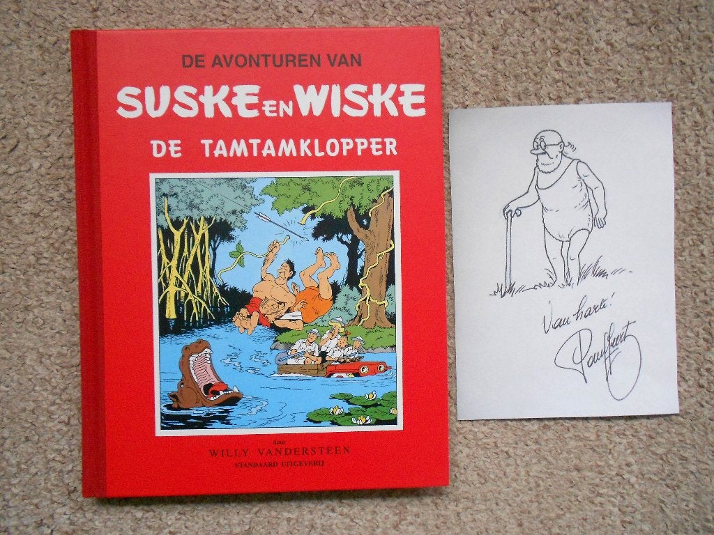 Suske en Wiske 24 Klassiek - De Tamtamklopper + tek P Geerts, Willy Vandersteen, Eén stripboek, Nieuw, Ophalen of Verzenden