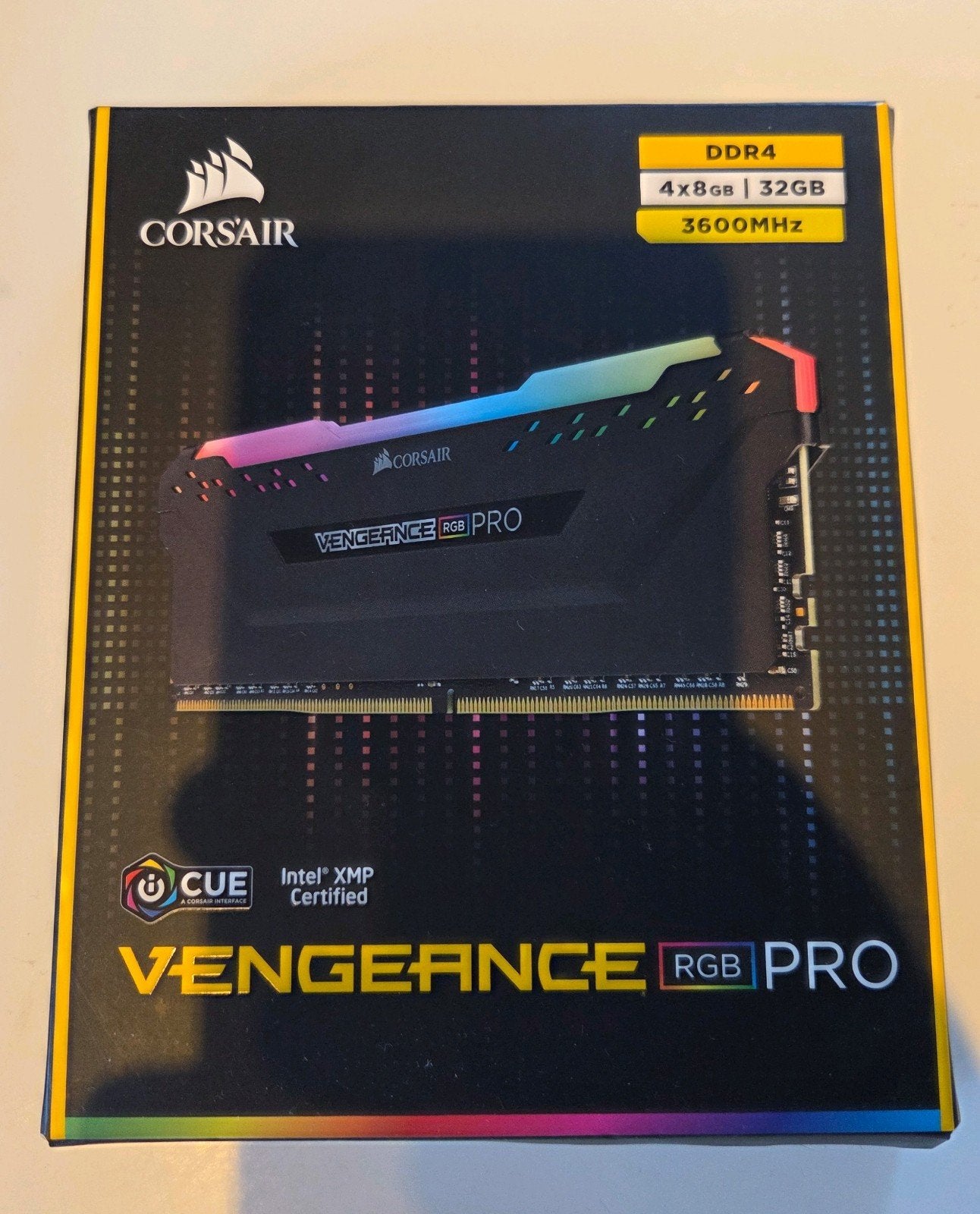Corsair Vengeance RGB Pro 3600 DDR4 32GB, Enlèvement ou Envoi, DDR4, Desktop, 32 GB