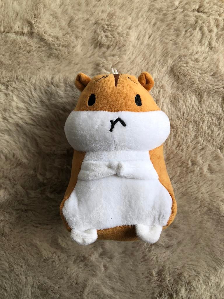 Hamster knuffel, Kinderen en Baby's, Ophalen, Hamster, Zo goed als nieuw, Klein (minder dan 20 cm)