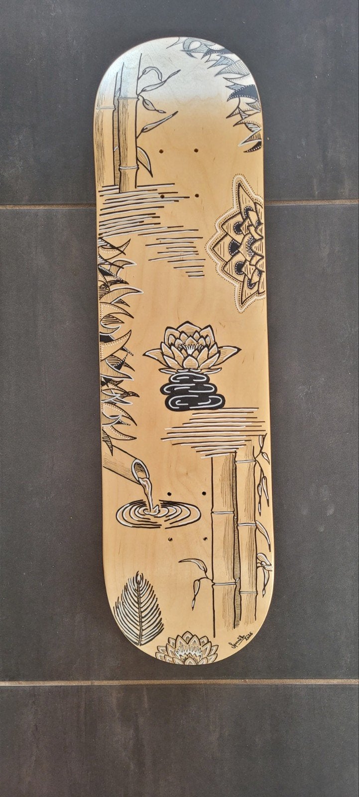 déco planche de skate, Maison & Meubles, 79 cm, Autres styles, 20 cm, Objet de décoration