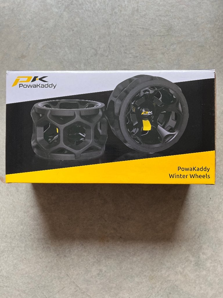 pneus d'hiver neufs pour Golf Troley Powakaddy, Sports & Fitness, Enlèvement ou Envoi, Neuf, Voiturette de golf, Autres marques