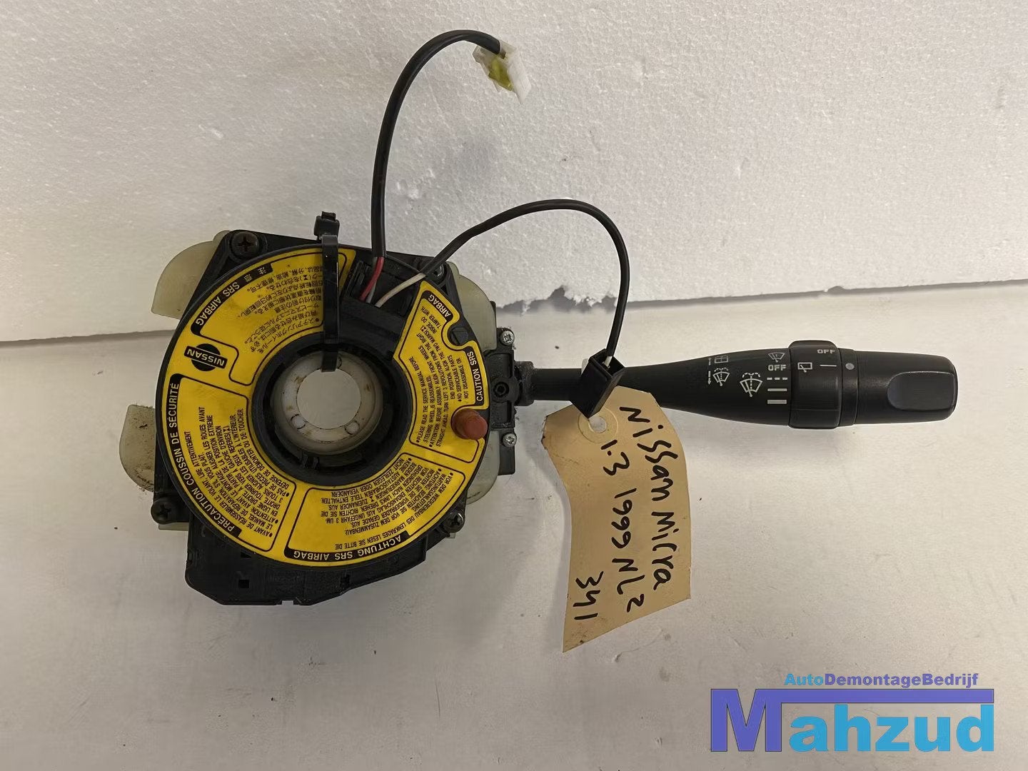 NISSAN MICRA 2 K11 Stuurkolom licht sleepring ruitenwisser s, Auto-onderdelen, Takashima 1-chome 1-1
220-8686  Yokohama, NISSAN_SR@mail.nissan.co.jp
