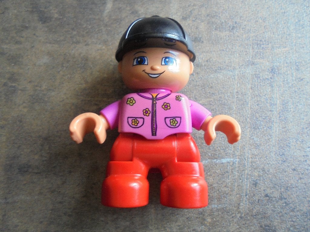 Lego Duplo Figures New Model Child Girl (zie foto's), Ophalen of Verzenden, Gebruikt, Losse stenen, Duplo