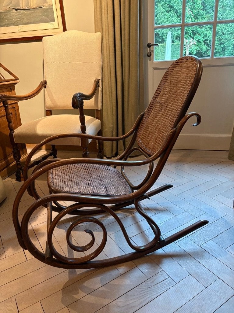 schommelstoel Thonet, Antiek en Kunst, Ophalen