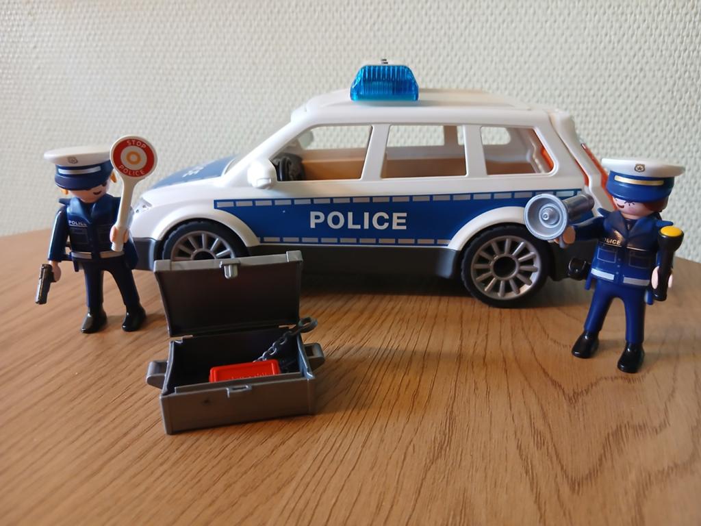 Playmobil Action, 6920, politievoertuig, Ophalen of Verzenden, Zo goed als nieuw, Complete set