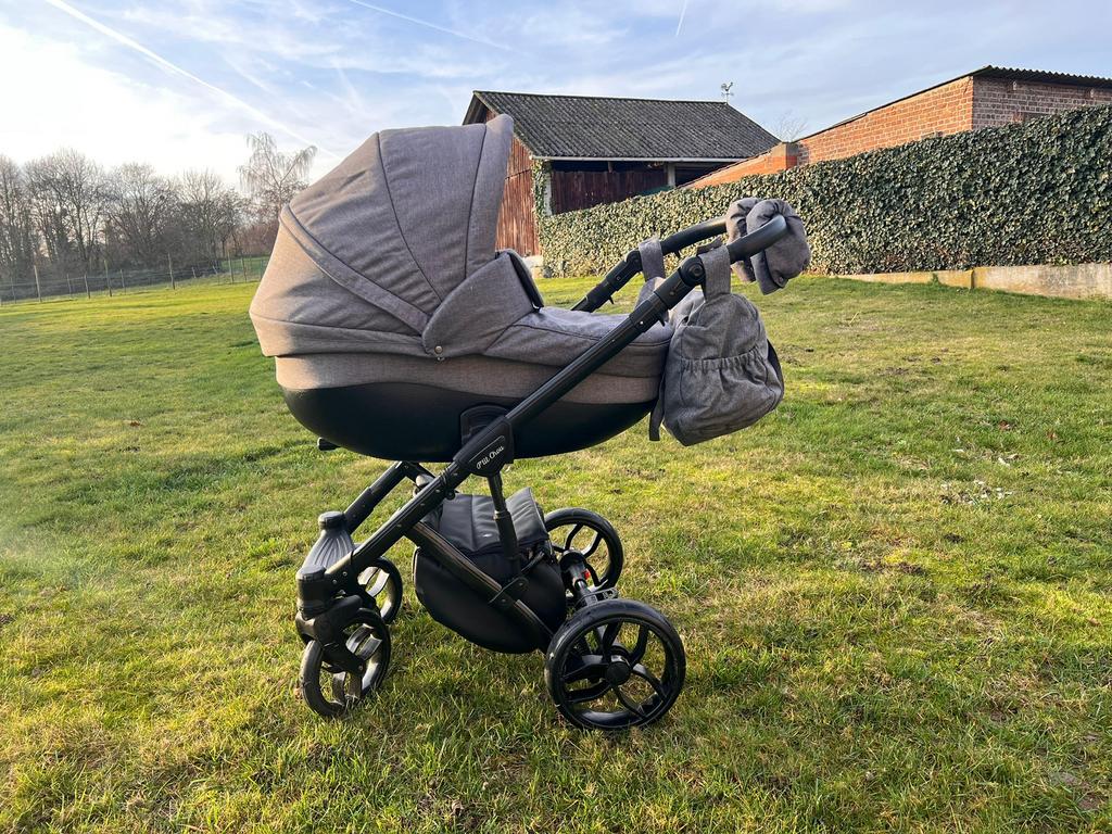 P’tit Chou Trento Kinderwagen - complete set met accessoires, Ophalen, Zo goed als nieuw, Maxi-Cosi, Regenhoes