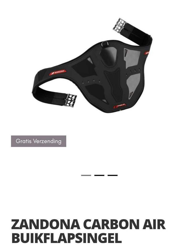 Zandona Carbon air springsingel, Dieren en Toebehoren, Ophalen