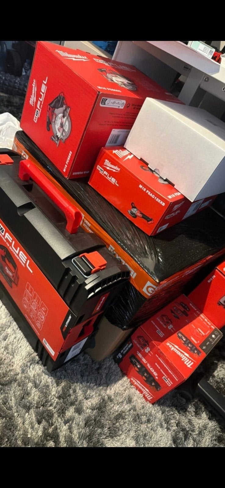 Milwaukee 8 delig pack-out. ( TE HUUR ), Ophalen of Verzenden