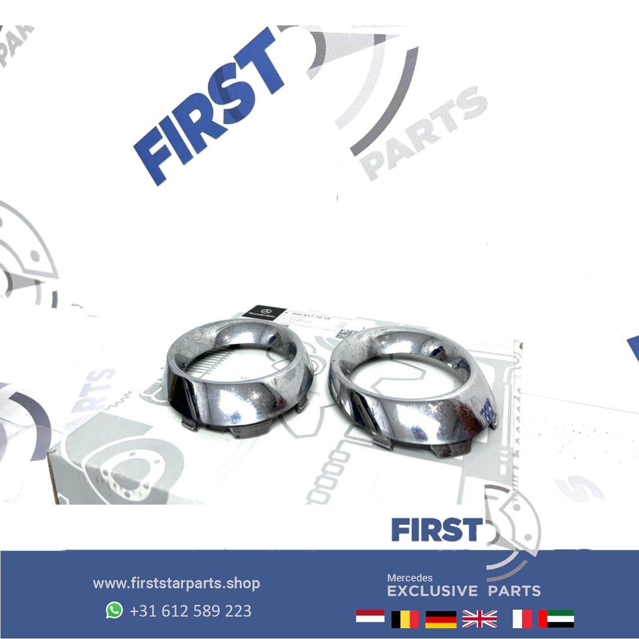 Originele AMG LINE dagrijverlichting/mistlamp RINGEN SET W20, Gebruikt, -, Ophalen of Verzenden, -